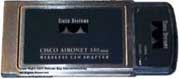 Cisco 350 Series PCMCIA Card 128-bit WEP